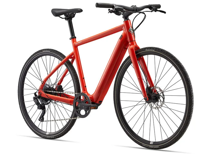 2024 Momentum Voya E+ 3 - 10-Speed Commuter eBike - Tequila Sunrise-3